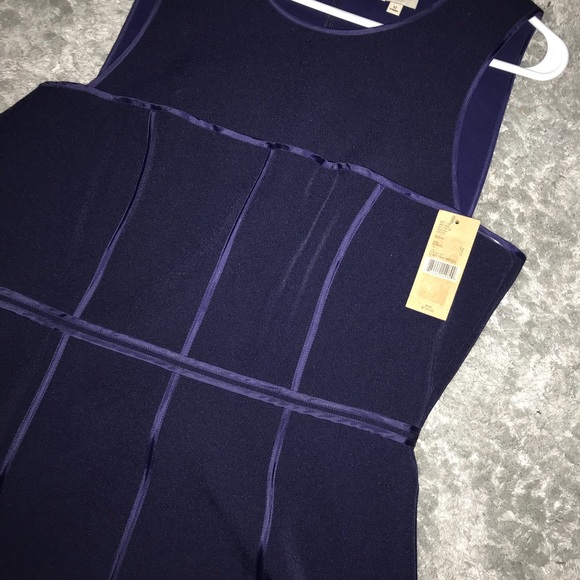 Cremieux navy dress - Picture 3 of 4